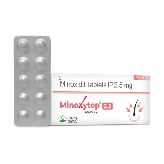 Minoxytop口服米諾地爾2.5mg (Oral Minoxidil) 50片(10片x5)